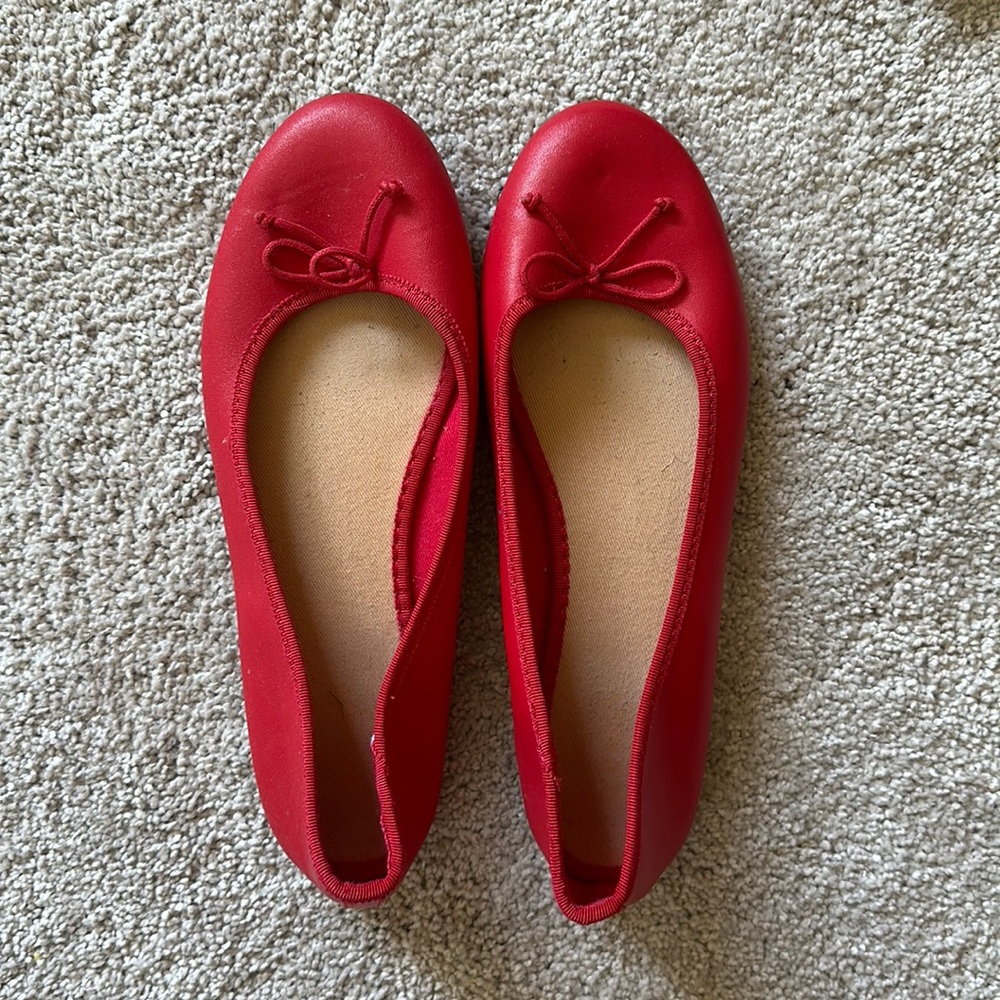 COPY - Red Flats - Size 7